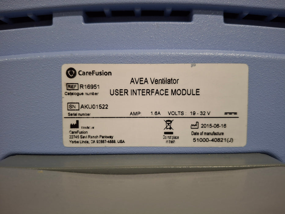CareFusion Avea Ventilator