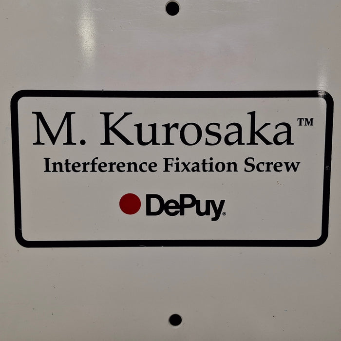 DePuy M. Kurosaka Interference Fixation Screw Set