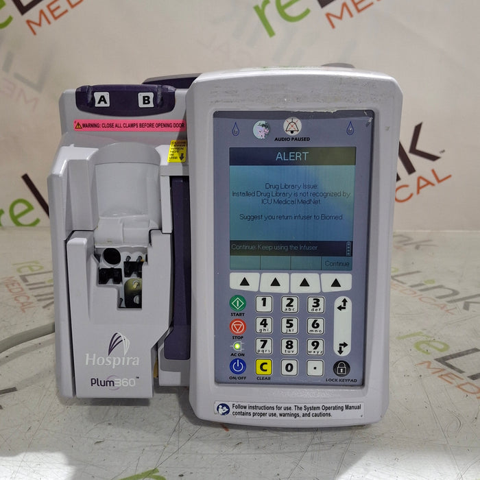 Hospira / ICU Medical Plum 360 Infusion Pump