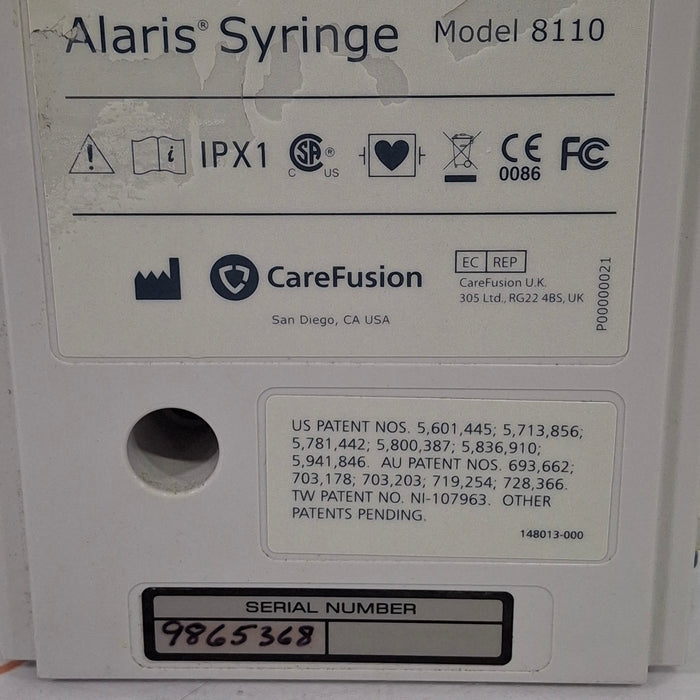 CareFusion Alaris 8110 Syringe Pump Module