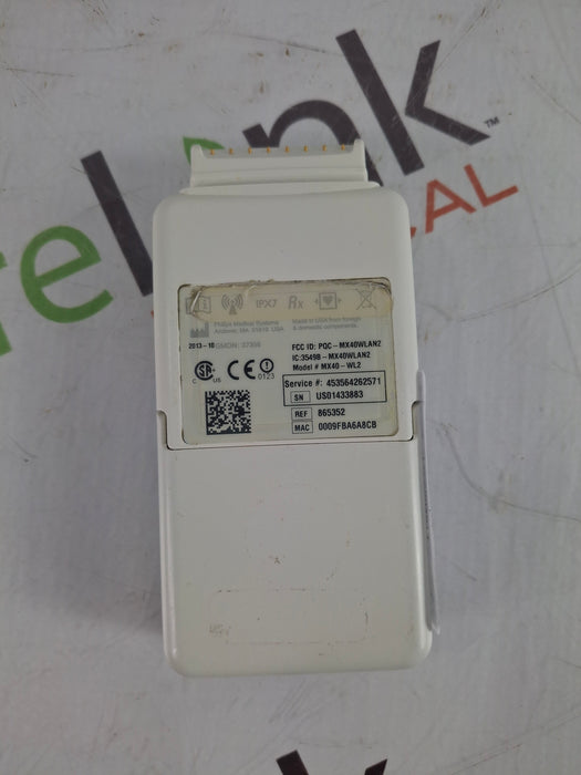 Philips MX40 WLAN ECG 865352 Telemetry Transmitter