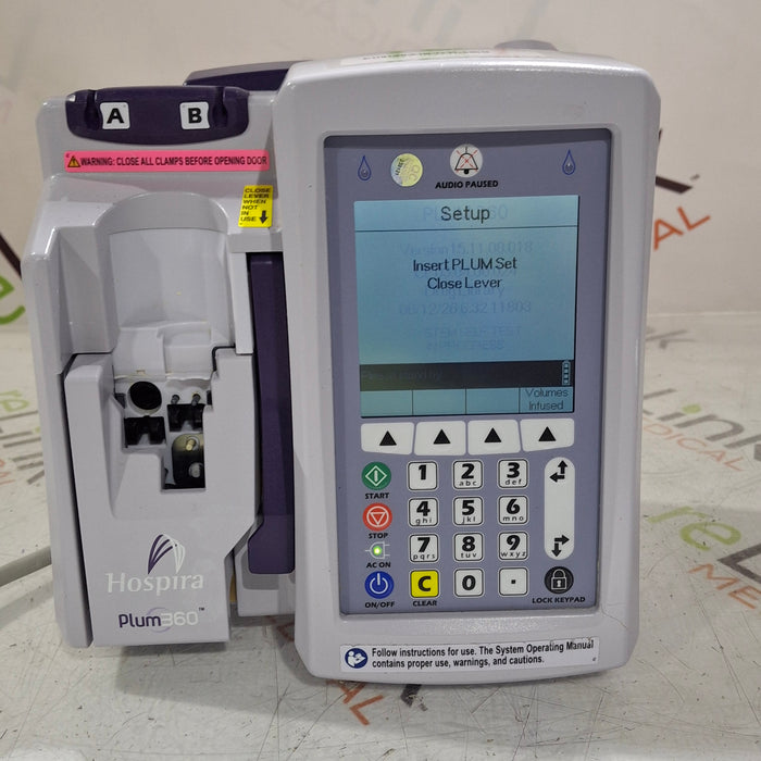 Hospira / ICU Medical Plum 360 Infusion Pump