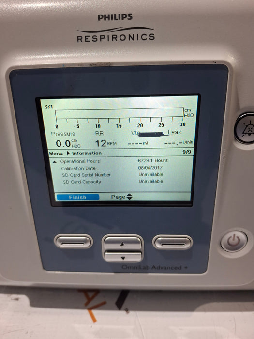 Philips Respironics OmniLab Advanced + System One Ventilator