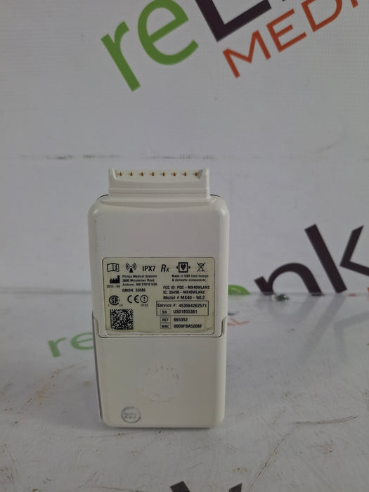 Philips MX40 WLAN ECG 865352 Telemetry Transmitter