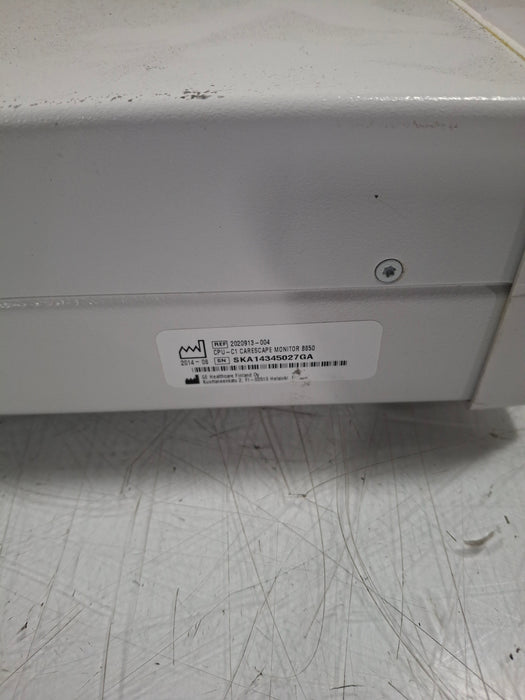 GE Healthcare Carescape B850 CPU Unit