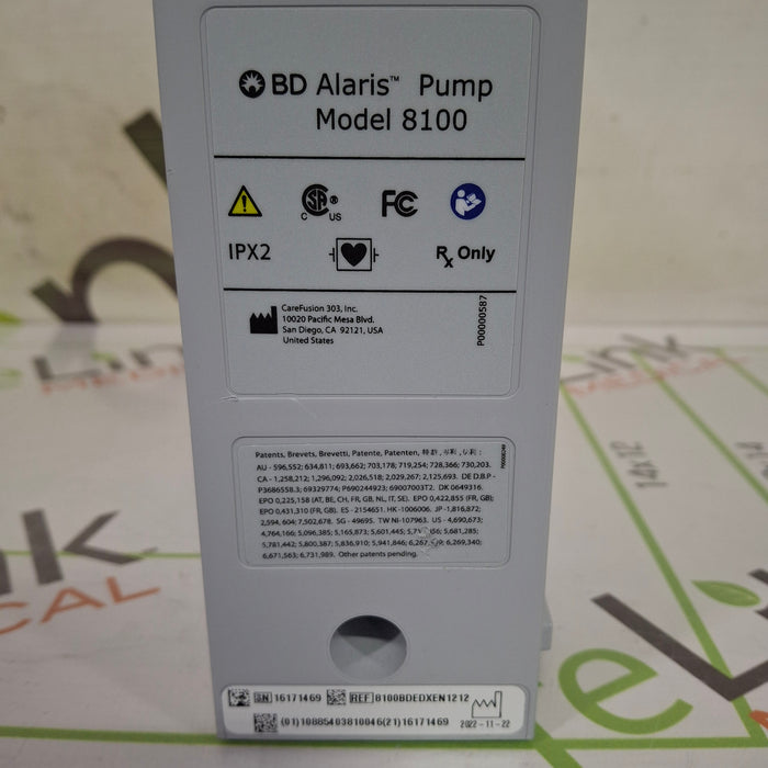 Becton Dickinson 8100 LVP Infusion Pump Module