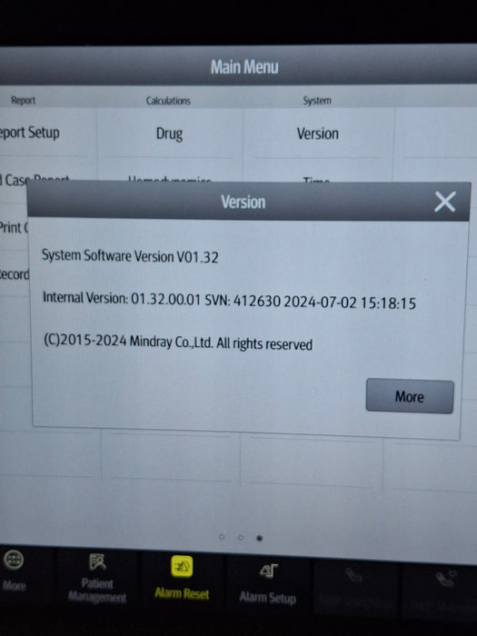 Mindray Benevision N15 Patient Monitor