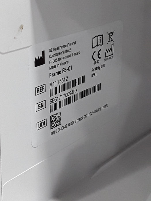 GE Healthcare F5-01 Carescape Module Frame