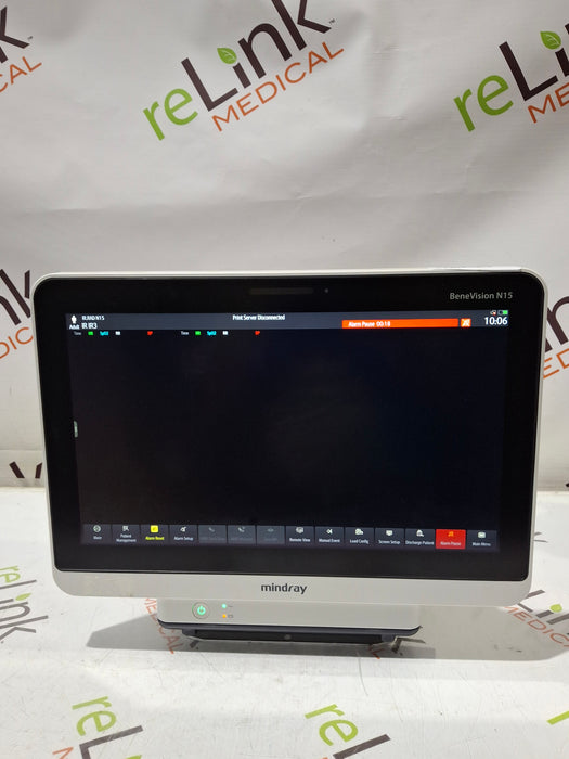 Mindray Mindray Benevision N15 Patient Monitor Patient Monitors reLink Online