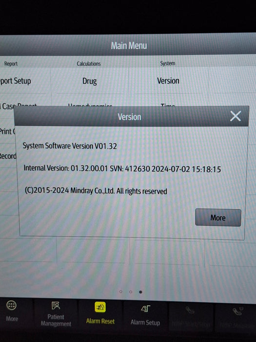 Mindray Benevision N15 Patient Monitor