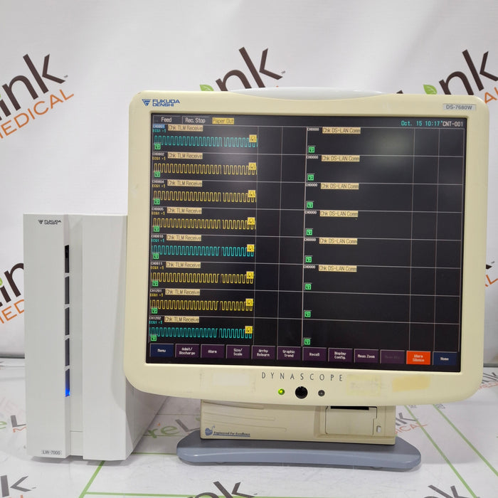 Fukuda Denshi Dynascope DS-7680W Patient Monitoring System