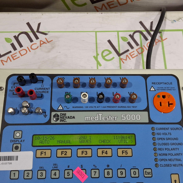 Fluke Medtester 5000 Medical Device Tester