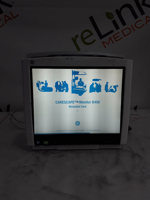 GE Healthcare Carescape B450 Neonatal Care Patient Monitor