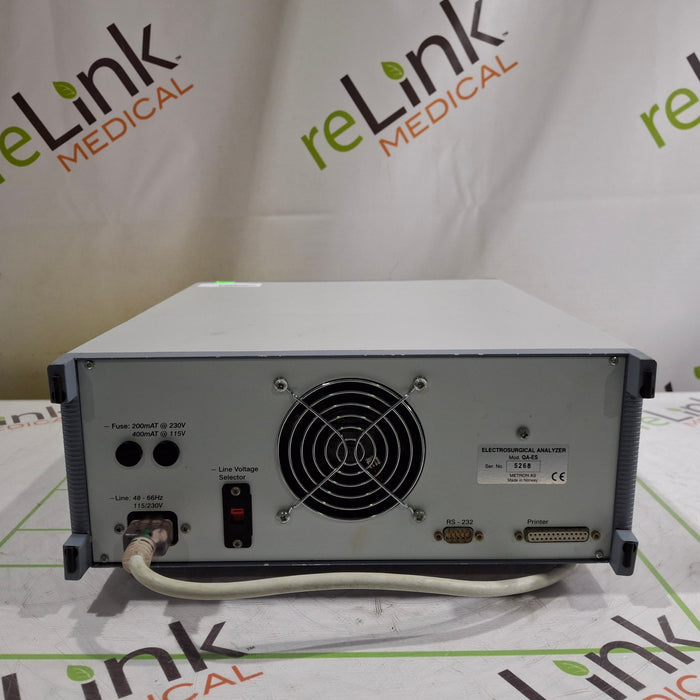 Metron Medical QA-ES Electrosurgical Analyzer