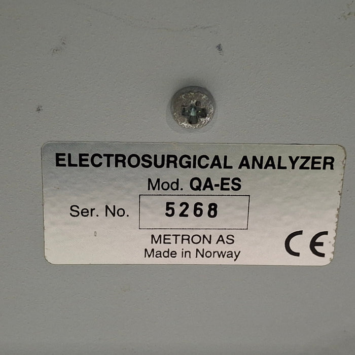 Metron Medical QA-ES Electrosurgical Analyzer