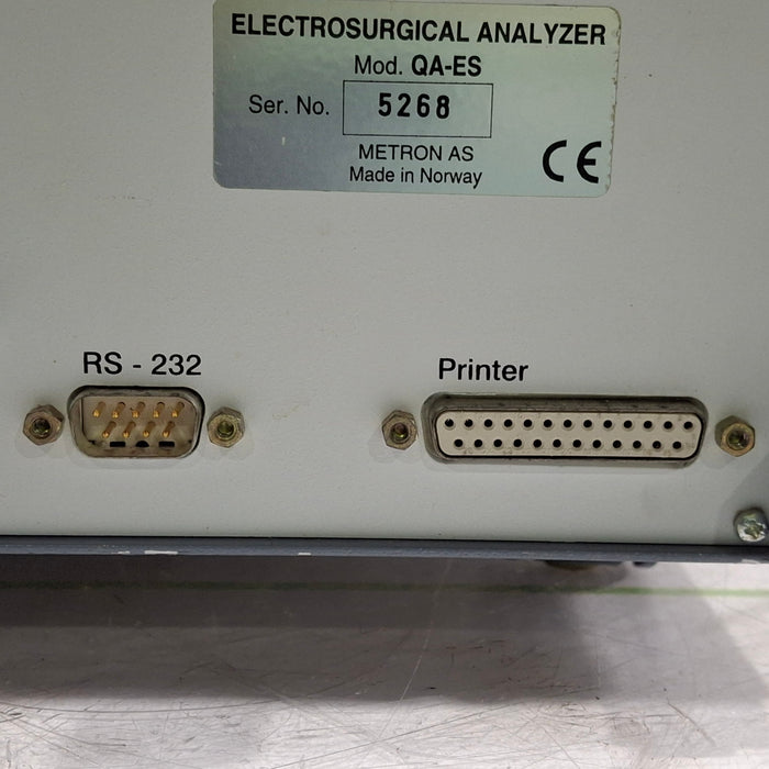 Metron Medical QA-ES Electrosurgical Analyzer