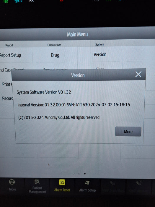 Mindray Benevision N15 Patient Monitor