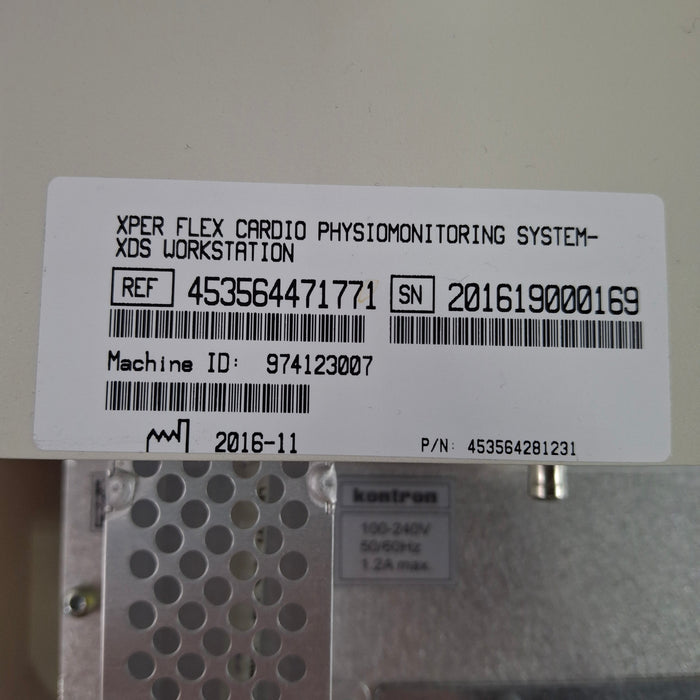 Philips Xper Flex Cardio Physiomonitoring System XDS Workstation