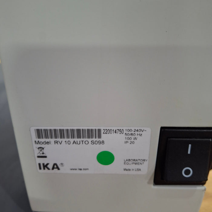 IKA Laboratory Equipment RV 10 Auto Rotary Evaporator