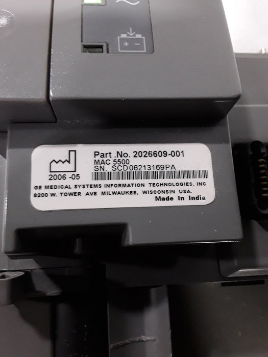 GE Healthcare MAC 5500 ECG without CAM Module