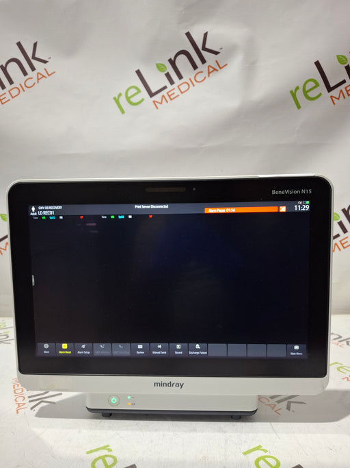 Mindray Mindray Benevision N15 Patient Monitor Patient Monitors reLink Online