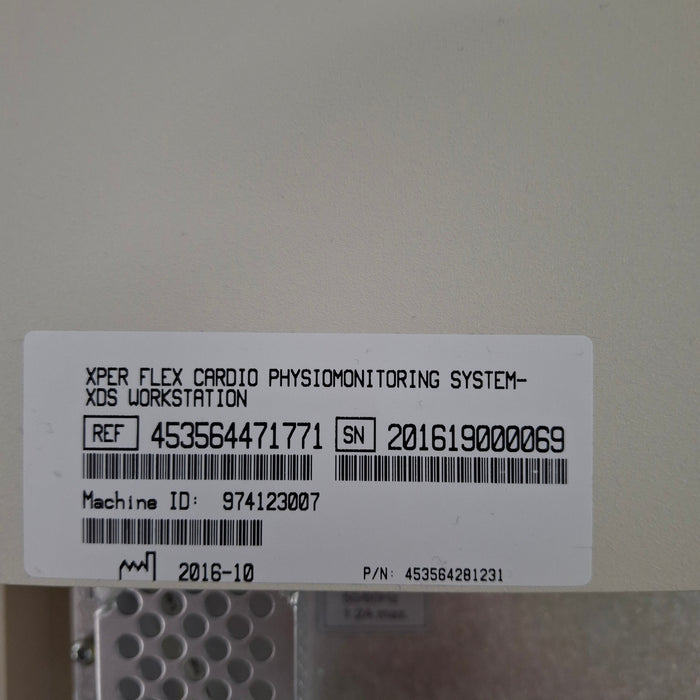Philips Xper Flex Cardio Physiomonitoring System XDS Workstation