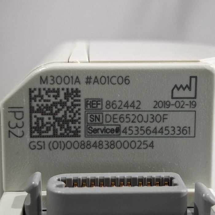 Philips M3001A-A01C06 Fast SpO2, NIBP, ECG, Temp, IBP MMS Module