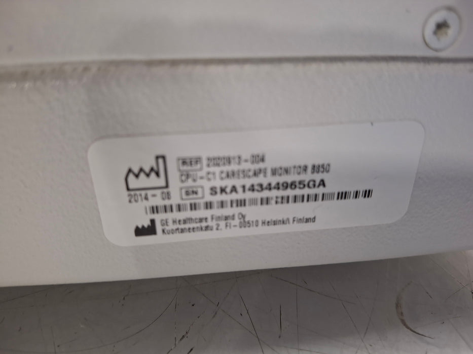 GE Healthcare Carescape B850 CPU Unit