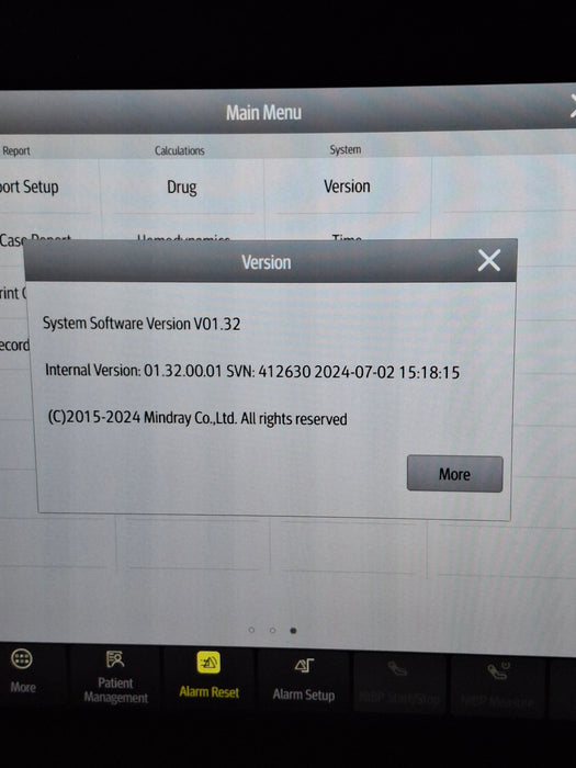 Mindray Benevision N15 Patient Monitor