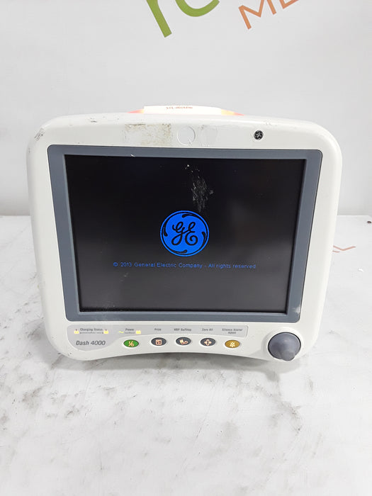 GE Healthcare Dash 4000 - GE/Nellcor SpO2 Patient Monitor