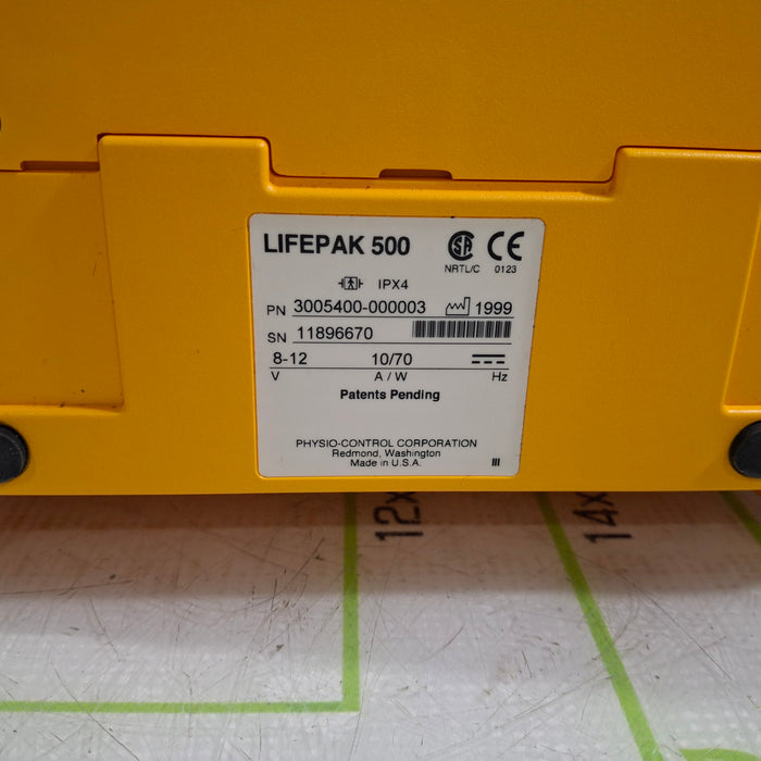 Physio-Control LifePak 500T AED Training System