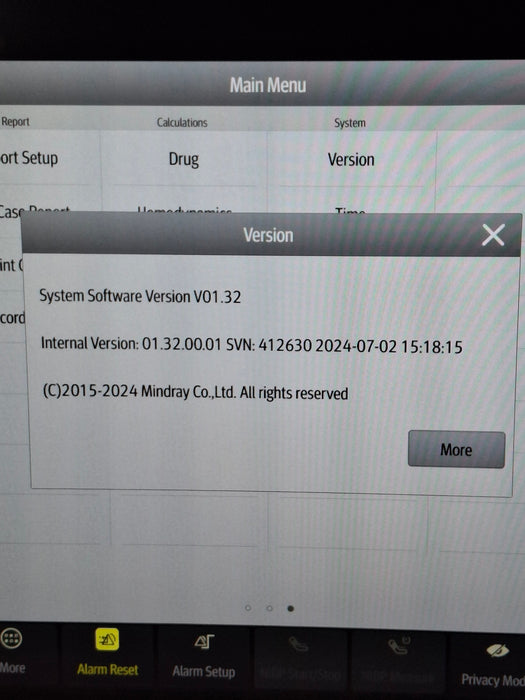 Mindray Benevision N15 Patient Monitor