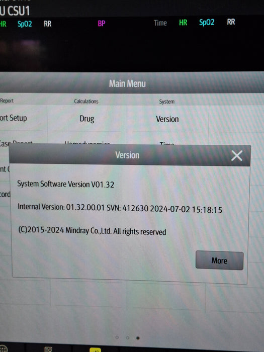 Mindray Benevision N15 Patient Monitor