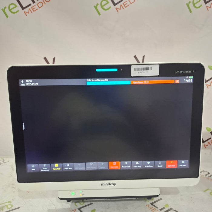 Mindray Mindray Benevision N17 Patient Monitor Patient Monitors reLink Online