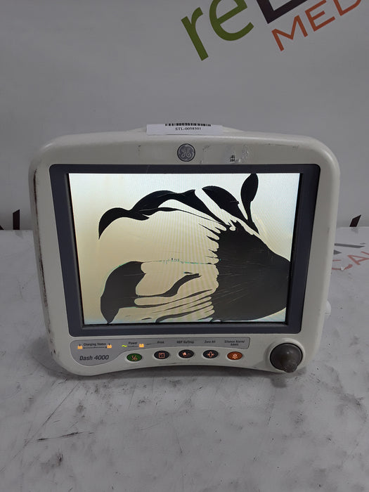 GE Healthcare Dash 4000 - GE/Nellcor SpO2 Patient Monitor
