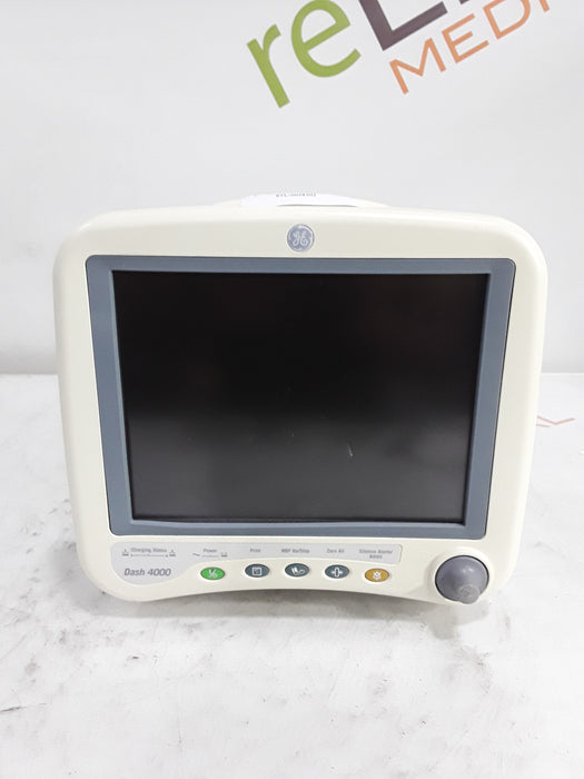 GE Healthcare Dash 4000 - GE/Nellcor SpO2 Patient Monitor