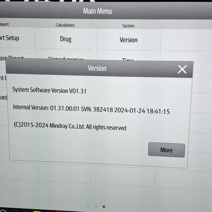 Mindray Benevision N17 Patient Monitor