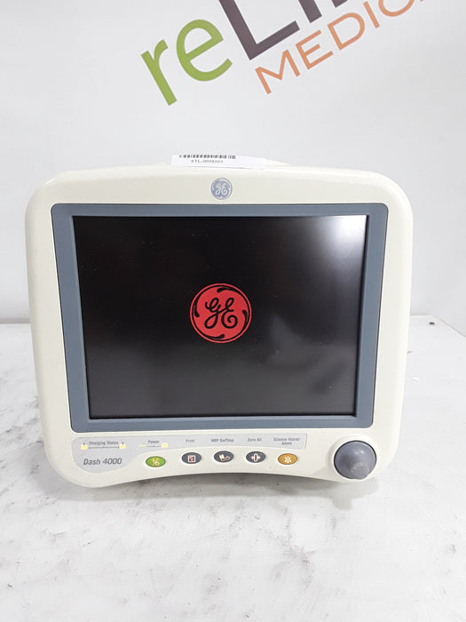 GE Healthcare Dash 4000 - Masimo SpO2 Patient Monitor