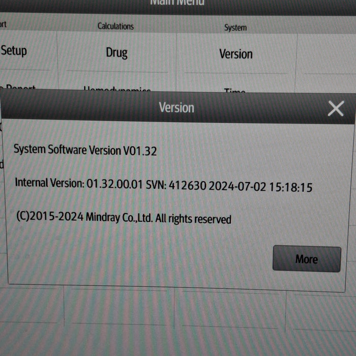 Mindray Benevision N17 Patient Monitor