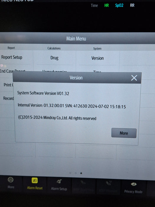 Mindray Benevision N15 Patient Monitor