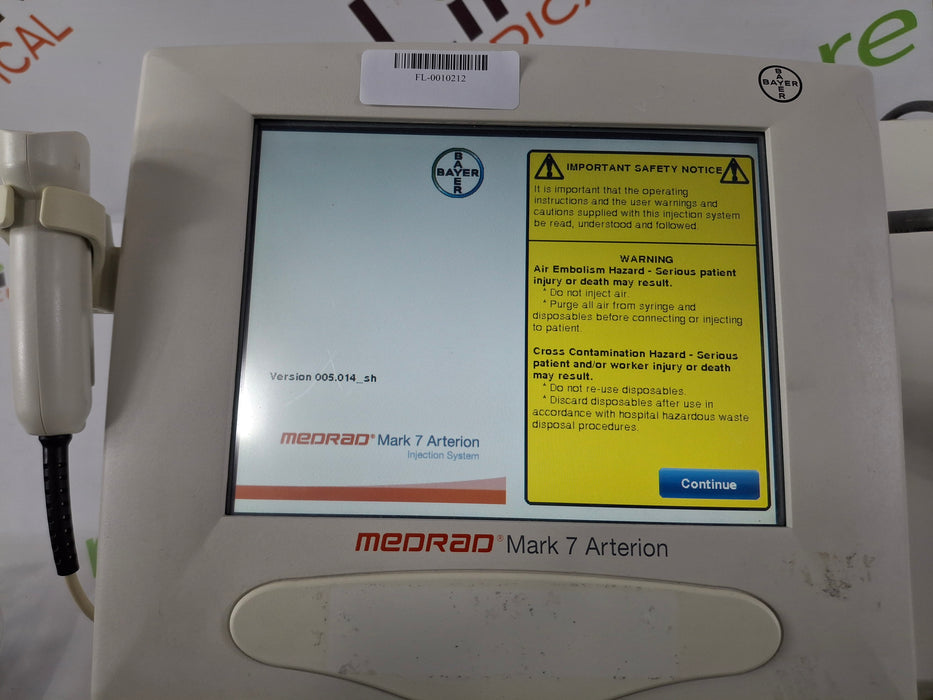 Medrad Mark 7 Arterion Injector System