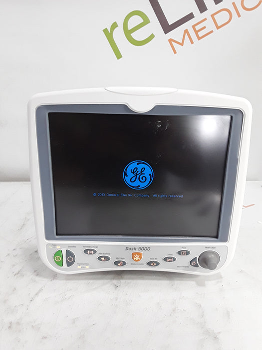 GE Healthcare Dash 5000 - GE/Nellcor SpO2 Patient Monitor