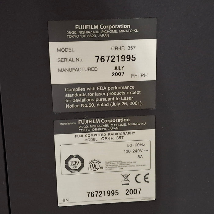 Fujifilm CR-IR 357 CR Reader