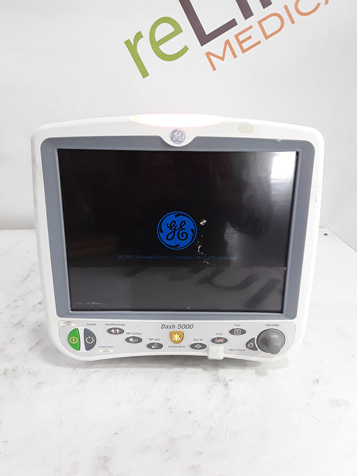 GE Healthcare GE Healthcare Dash 5000 - GE/Nellcor SpO2 Patient Monitor Patient Monitors reLink Online