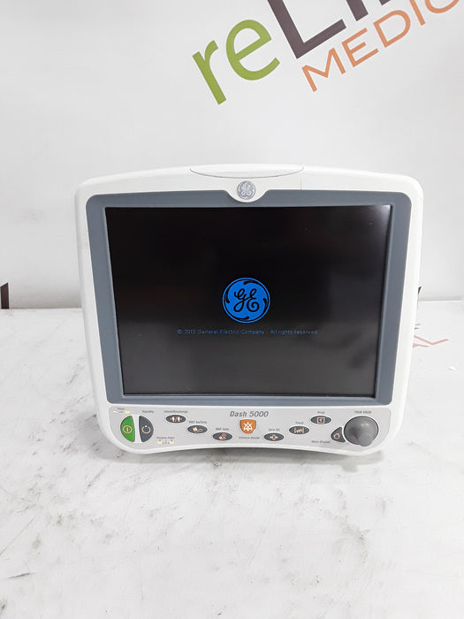 GE Healthcare Dash 5000 - GE/Nellcor SpO2 Patient Monitor