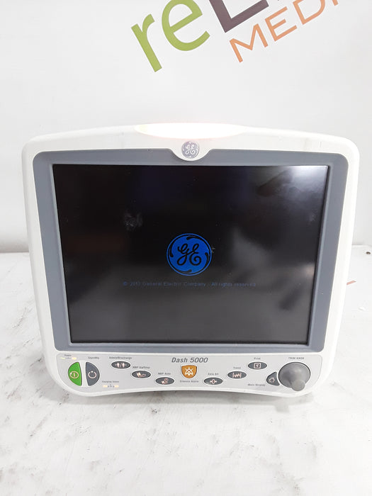 GE Healthcare Dash 5000 - GE/Nellcor SpO2 Patient Monitor