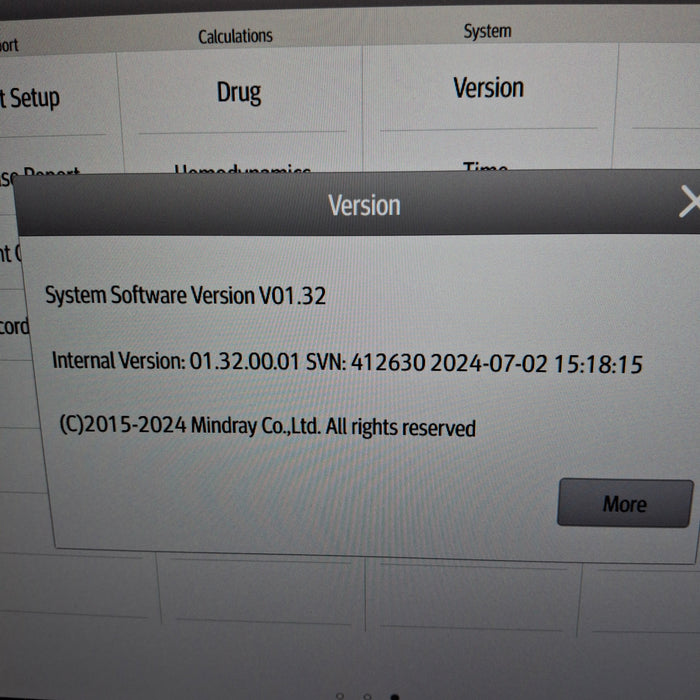 Mindray Benevision N17 Patient Monitor