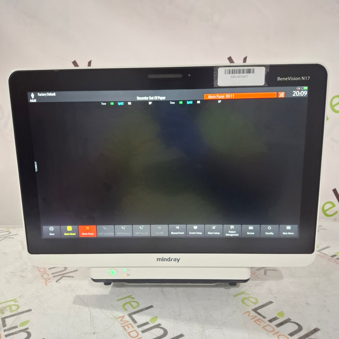 Mindray Benevision N17 Patient Monitor