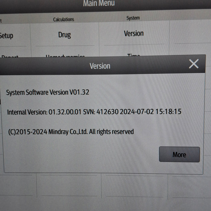 Mindray Benevision N17 Patient Monitor