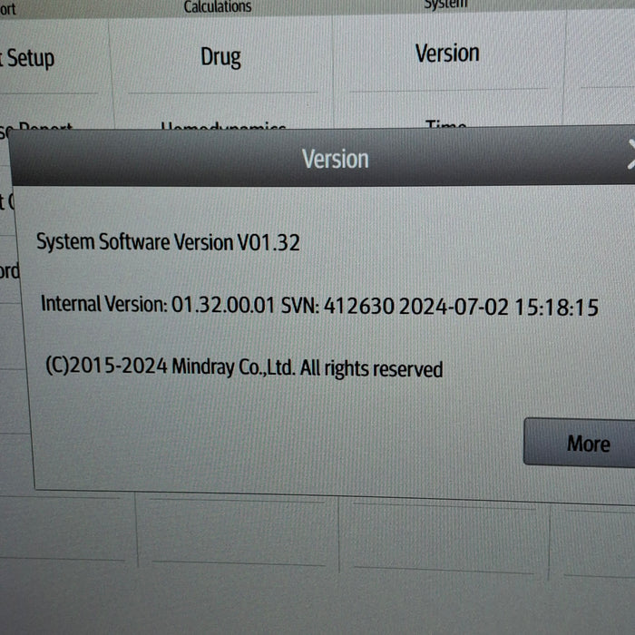 Mindray Benevision N17 Patient Monitor